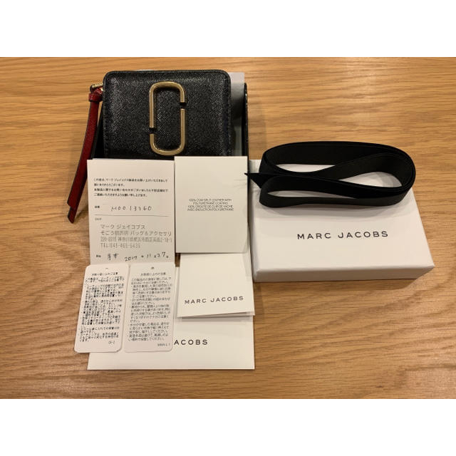 MARC JACOBS(マークジェイコブス)のマークジェイコブス　スナップショット　二つ折り財布　ギャランティ付き レディースのファッション小物(財布)の商品写真