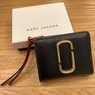 マークジェイコブス(MARC JACOBS)のマークジェイコブス　スナップショット　二つ折り財布　ギャランティ付き(財布)