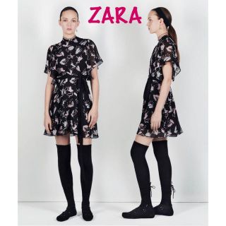 ザラ(ZARA)のsale!新品タグ付☆ZARA collectionライン☆バレリーナドレス(ミニワンピース)