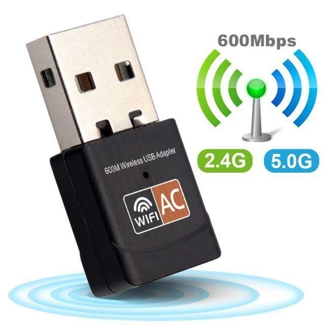WiFi 無線LAN USB子機 600Mbps 11ac対応 スマホ/家電/カメラのPC/タブレット(その他)の商品写真