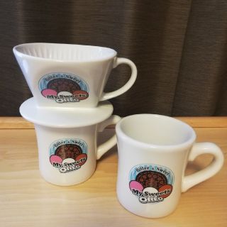 OREO コーヒードリッパー マグカップセット(グラス/カップ)