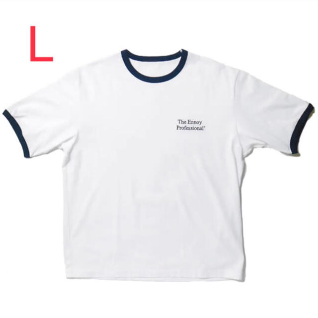 1LDK SELECT - Lサイズ ENNOY エンノイ リンガーTシャツ WHITE ...