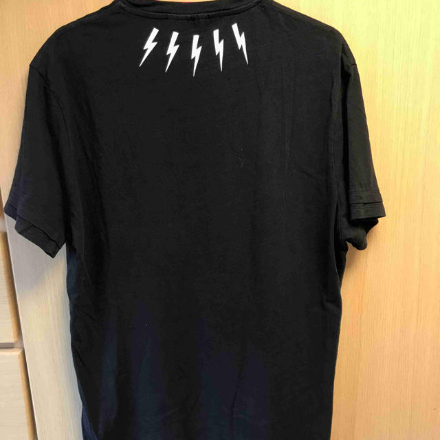 Tシャツ/カットソー(半袖/袖なし)国内正規 Neil Barrett ニールバレット ボルト Tシャツ