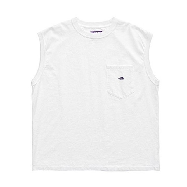 THE NORTH FACE(ザノースフェイス)のノースフェイス パープルレーベル ノースリーブ ポケットTシャツ NT3021N メンズのトップス(Tシャツ/カットソー(半袖/袖なし))の商品写真