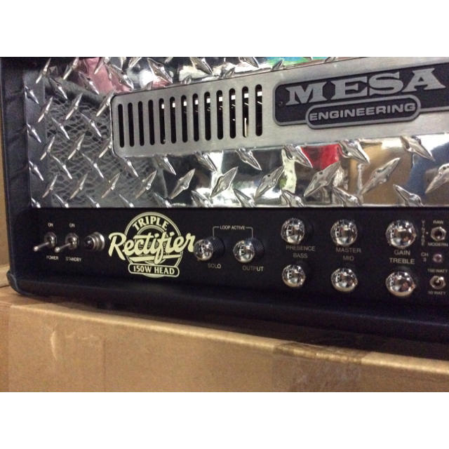 ほぼ新品&最新！MESA BOOGIE Triple Recti トリプルレクチ 楽器のギター(ギターアンプ)の商品写真