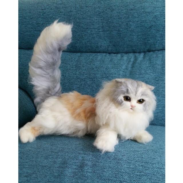 サイズ 羊毛フェルト猫オーダー かんたんラ - www.banderillaveracruz