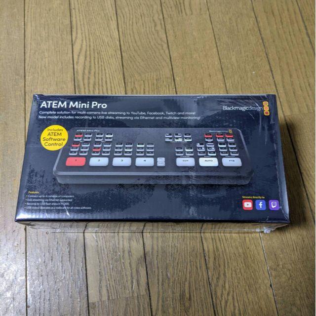 大切な ATEM 新品 pro mini その他