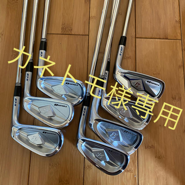 BRIDGESTONE(ブリヂストン)のTOUR B X-CB AMT TOUR WHITE(S200)5-PW/6本 スポーツ/アウトドアのゴルフ(クラブ)の商品写真