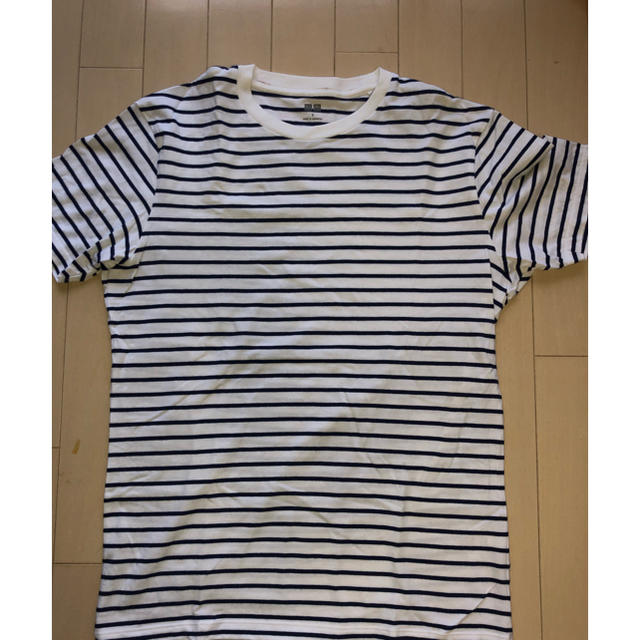 UNIQLO(ユニクロ)のユニクロ　UNIQLO ボーダー Tシャツ メンズのトップス(Tシャツ/カットソー(半袖/袖なし))の商品写真