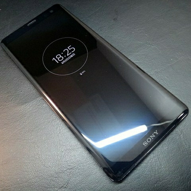 au Xperia XZ3 SOV39 ブラック SIMロック解除済