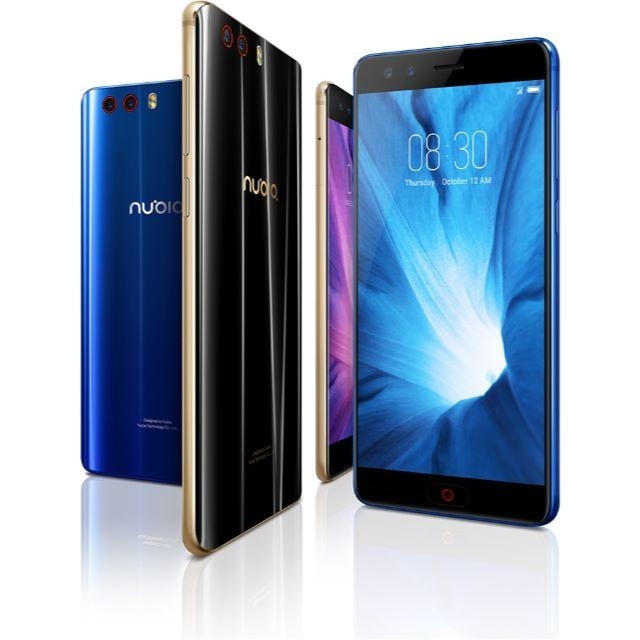 ■nubia Z17 miniS　■新品未使用 ディープブルー　■SIMフリー  スマホ/家電/カメラのスマートフォン/携帯電話(スマートフォン本体)の商品写真