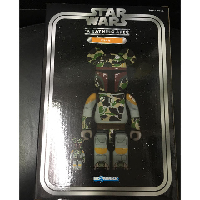 BE@RBRICK BAPE BOBA FETT 100％ & 400％　新品