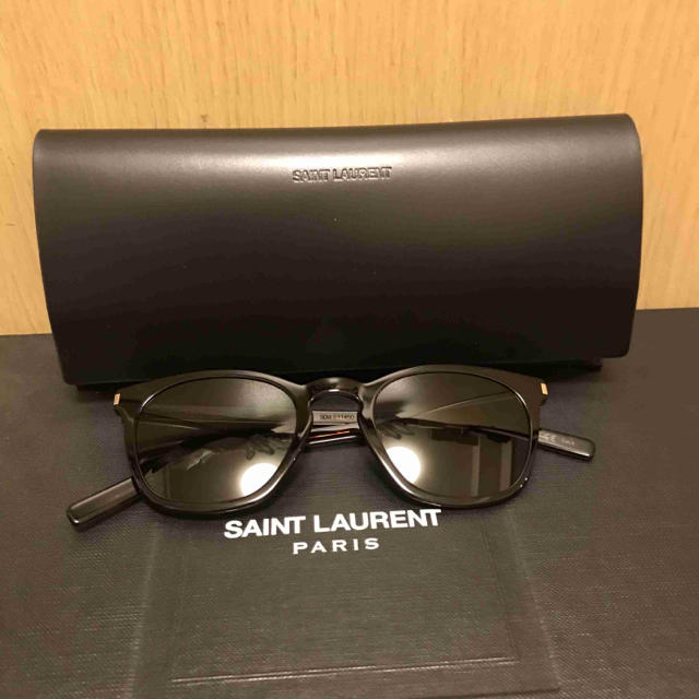 Saint Laurent(サンローラン)の正規美品 Saint Laurent サンローランパリ サングラス 眼鏡 メンズのファッション小物(サングラス/メガネ)の商品写真