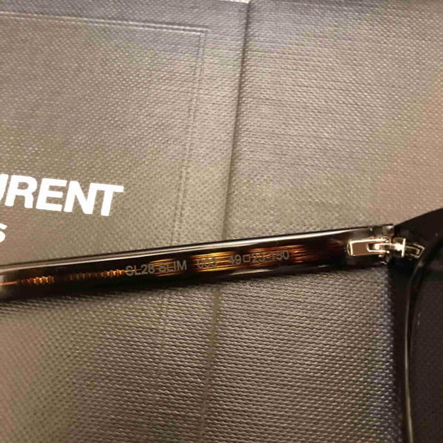 Saint Laurent(サンローラン)の正規美品 Saint Laurent サンローランパリ サングラス 眼鏡 メンズのファッション小物(サングラス/メガネ)の商品写真