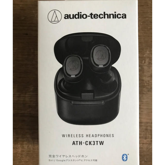 audiotechnica ワイヤレスイヤホン　ATH-CK3TW