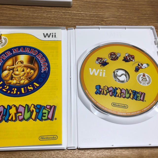 任天堂(ニンテンドウ)のスーパーマリオコレクション　Wii エンタメ/ホビーのゲームソフト/ゲーム機本体(家庭用ゲームソフト)の商品写真