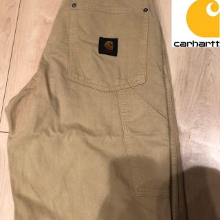 カーハート(carhartt)の【Carhartt】ペインターパンツ　90s古着　ベージュ(ワークパンツ/カーゴパンツ)