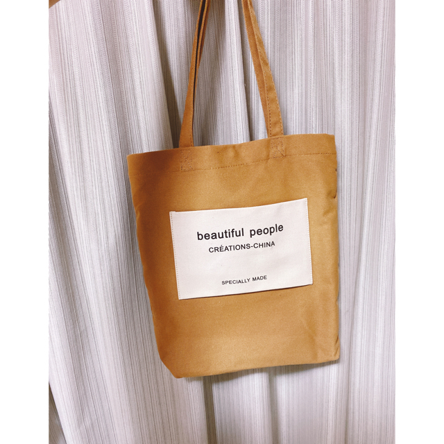 beautiful people(ビューティフルピープル)のCreations logo tote bag  レディースのバッグ(トートバッグ)の商品写真