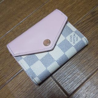 ルイヴィトン(LOUIS VUITTON)のまじかるみぃさん専用　ルイビトン　ダミエ　内側ピンク　ミニウォレット(財布)