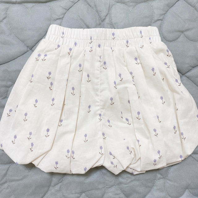 futafuta(フタフタ)のtete a tete 浴衣ドレス　チューリップ柄　95 キッズ/ベビー/マタニティのキッズ服女の子用(90cm~)(甚平/浴衣)の商品写真