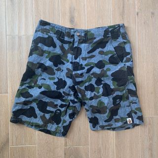 アベイシングエイプ(A BATHING APE)のエイプ アベイシングエイプ 1st camo 迷彩 カモフラ ハーフパンツ(ショートパンツ)