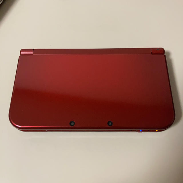 ニンテンドー3DS(ニンテンドー3DS)のNintendo 3DS NEW ニンテンドー 本体 LL メタリックレッド エンタメ/ホビーのゲームソフト/ゲーム機本体(携帯用ゲーム機本体)の商品写真