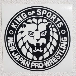 新日本プロレス　カッティングステッカー(格闘技/プロレス)