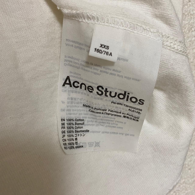 ACNE Tシャツの通販 by minmin's shop｜アクネならラクマ - Acne studios 全国無料