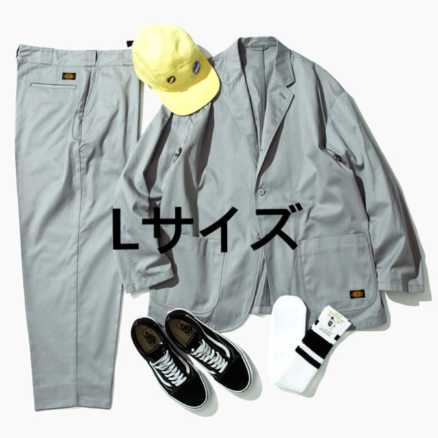 Dickies TRIPSTER LIGHT GREY SUITS  Lサイズメンズ