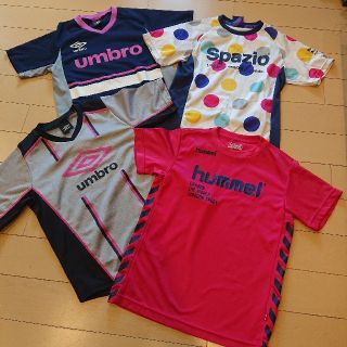 アンブロ(UMBRO)のタケコ様専用★サッカー １４0 ４枚 トレシュー3足(Tシャツ/カットソー)