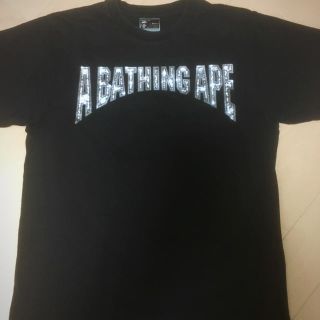 アベイシングエイプ(A BATHING APE)のA BATHING APE Tシャツ Mサイズ(Tシャツ/カットソー(半袖/袖なし))