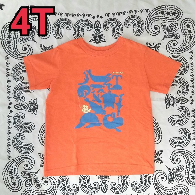 patagonia(パタゴニア)のパタゴニア patagonia Tシャツ 4T キッズ キッズ/ベビー/マタニティのキッズ服男の子用(90cm~)(Tシャツ/カットソー)の商品写真