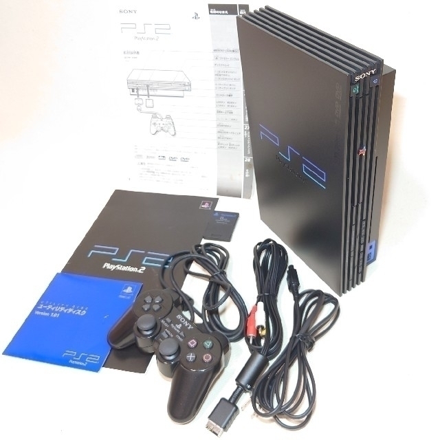 SONY(ソニー)のプレイステーション2 セット エンタメ/ホビーのゲームソフト/ゲーム機本体(家庭用ゲーム機本体)の商品写真