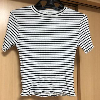 ジーユー(GU)のGU ボーダーTシャツ(Tシャツ(半袖/袖なし))