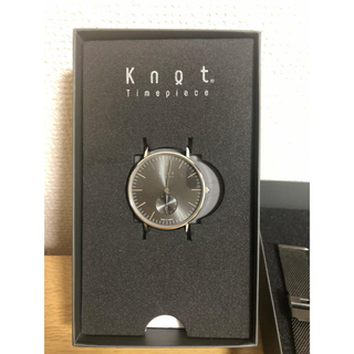 ノット(KNOT)のknot メンズ時計 CS-36 純正ベルト付(腕時計(アナログ))
