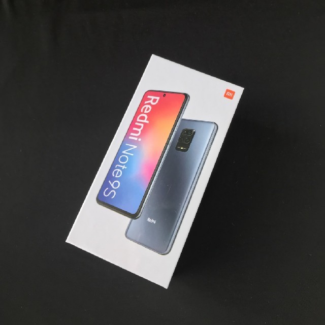新品未開封品 xiaomi redmi note 9s 国内版 本体 ブルー