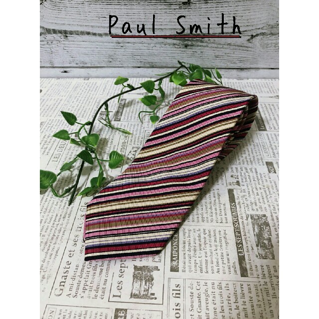 Paul Smith(ポールスミス)のだいちゃん様専用【美品】Paul Smith  マルチストライプ  ネクタイ メンズのファッション小物(ネクタイ)の商品写真