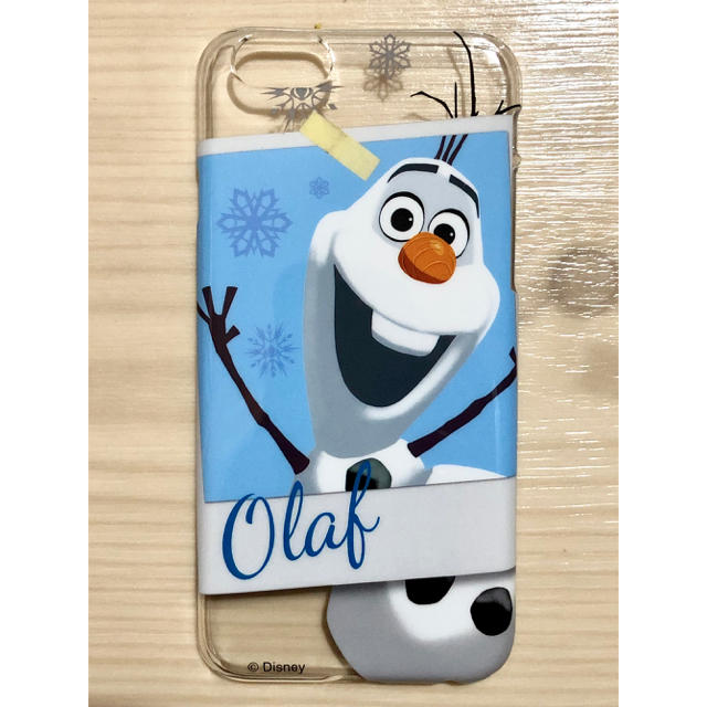 Disney(ディズニー)のiPhone6 iPhone6s スマホケース アナと雪の女王 オラフ スマホ/家電/カメラのスマホアクセサリー(iPhoneケース)の商品写真