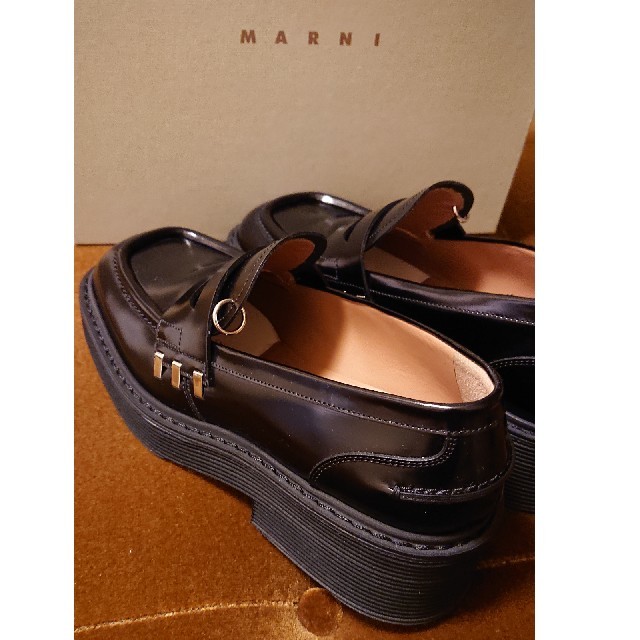 Marni(マルニ)の【えんどう様専用】【未使用】Marni スクエアトゥ ローファー メンズの靴/シューズ(スリッポン/モカシン)の商品写真