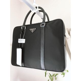 プラダ(PRADA)の【新品・未使用】ナイロン ブリーフケース　プラダ（PRADA）2VE871(ビジネスバッグ)