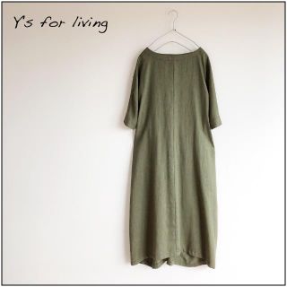 ワイズ(Y's)の【新品・訳あり】Y's for living リネンワンピース F(ロングワンピース/マキシワンピース)