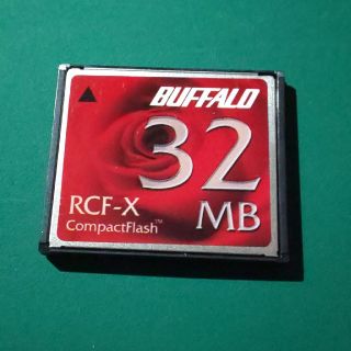 バッファロー(Buffalo)の◇BUFFALO コンパクトフラッシュ RCF-X 32MB(その他)