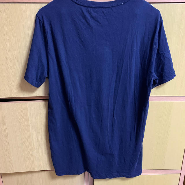 GAP(ギャップ)のTシャツ　ギャップ　アメリカ　ロゴ　紺色　Tシャツワンピ　 レディースのトップス(Tシャツ(半袖/袖なし))の商品写真