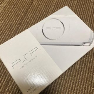 プレイステーションポータブル(PlayStation Portable)のPSP-3000PW PEARL WHITE(携帯用ゲーム機本体)