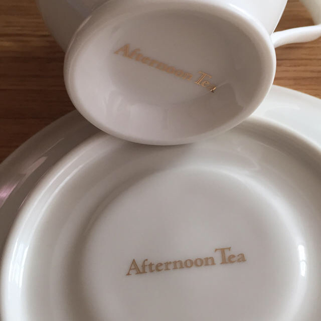 AfternoonTea(アフタヌーンティー)の未使用 カップ ソーサー インテリア/住まい/日用品のキッチン/食器(食器)の商品写真