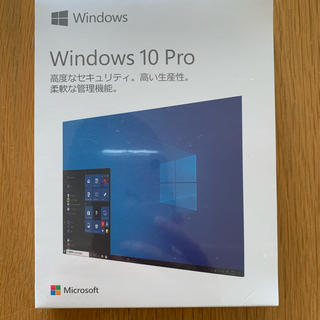 マイクロソフト(Microsoft)の【新品/送料込】Microsoft Windows 10 Pro 日本語版USB(PC周辺機器)