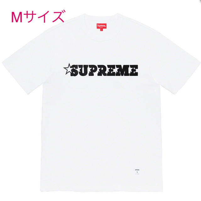 シュプリームsupreme star logo tee スターロゴ　Mサイズ