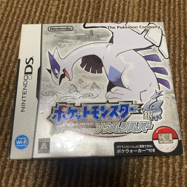 ニンテンドーDS(ニンテンドーDS)のポケットモンスター ソウルシルバー DS エンタメ/ホビーのゲームソフト/ゲーム機本体(携帯用ゲームソフト)の商品写真