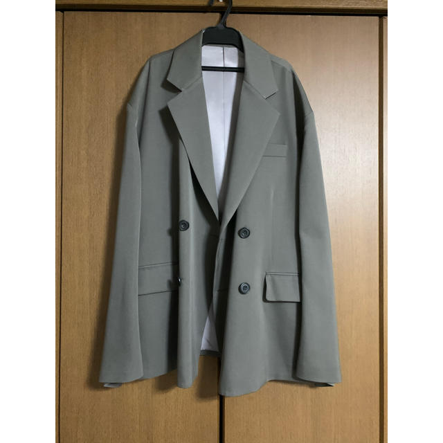 SUNSEA(サンシー)のstein double breasted jacket セットアップ メンズのジャケット/アウター(テーラードジャケット)の商品写真