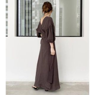 アパルトモンドゥーズィエムクラス(L'Appartement DEUXIEME CLASSE)の✴︎新品✴︎L'Appartement Linen Madam Dress  (ロングワンピース/マキシワンピース)